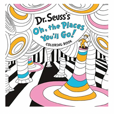 Dr. Seuss's All The Places You'll Go Coloring Book