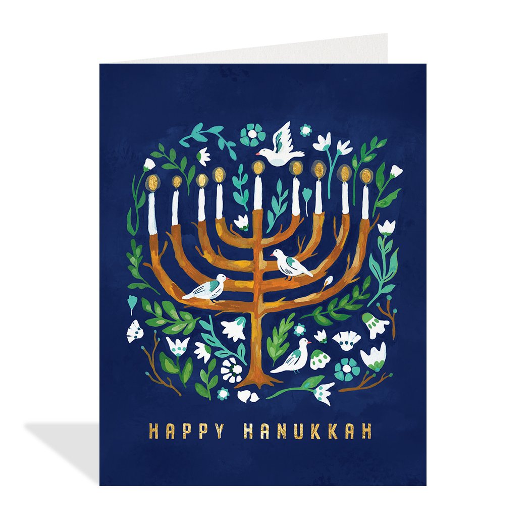 Halfpenny Postage Happy Hanukkah Card