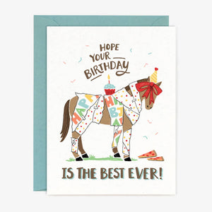 Paper Pony Co. Hope Your Birthday Is The Best Ever! Card