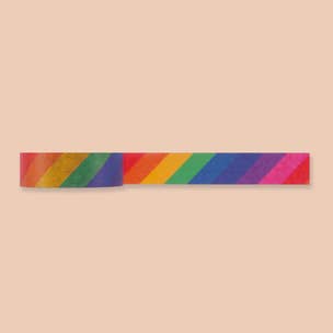 Wowgoods Washi Tape, Rainbow Stripes
