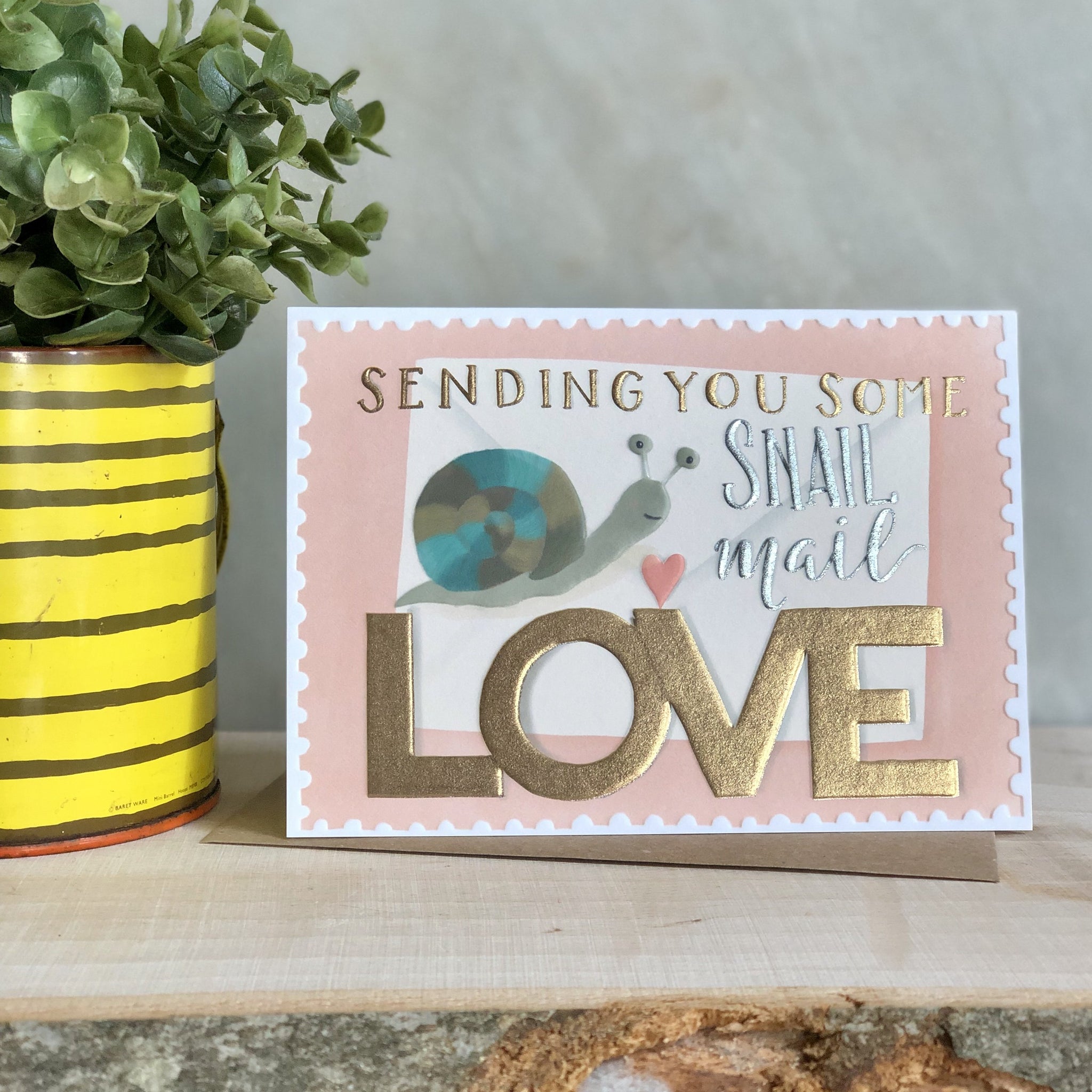 Sending You Some Snail Mail Love Card