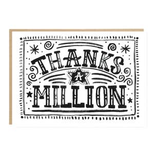 Jade Fisher Thanks A Million Card