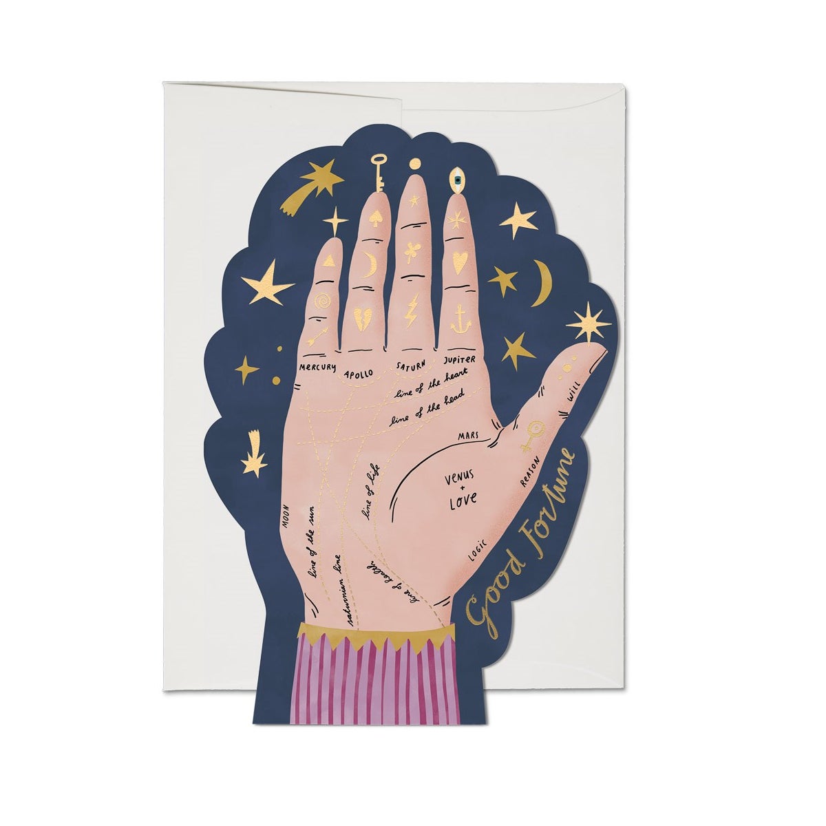 Good Fortune Palmistry Card