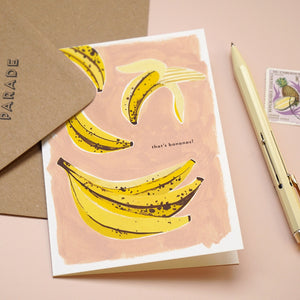 Paper Parade That's Bananas Card