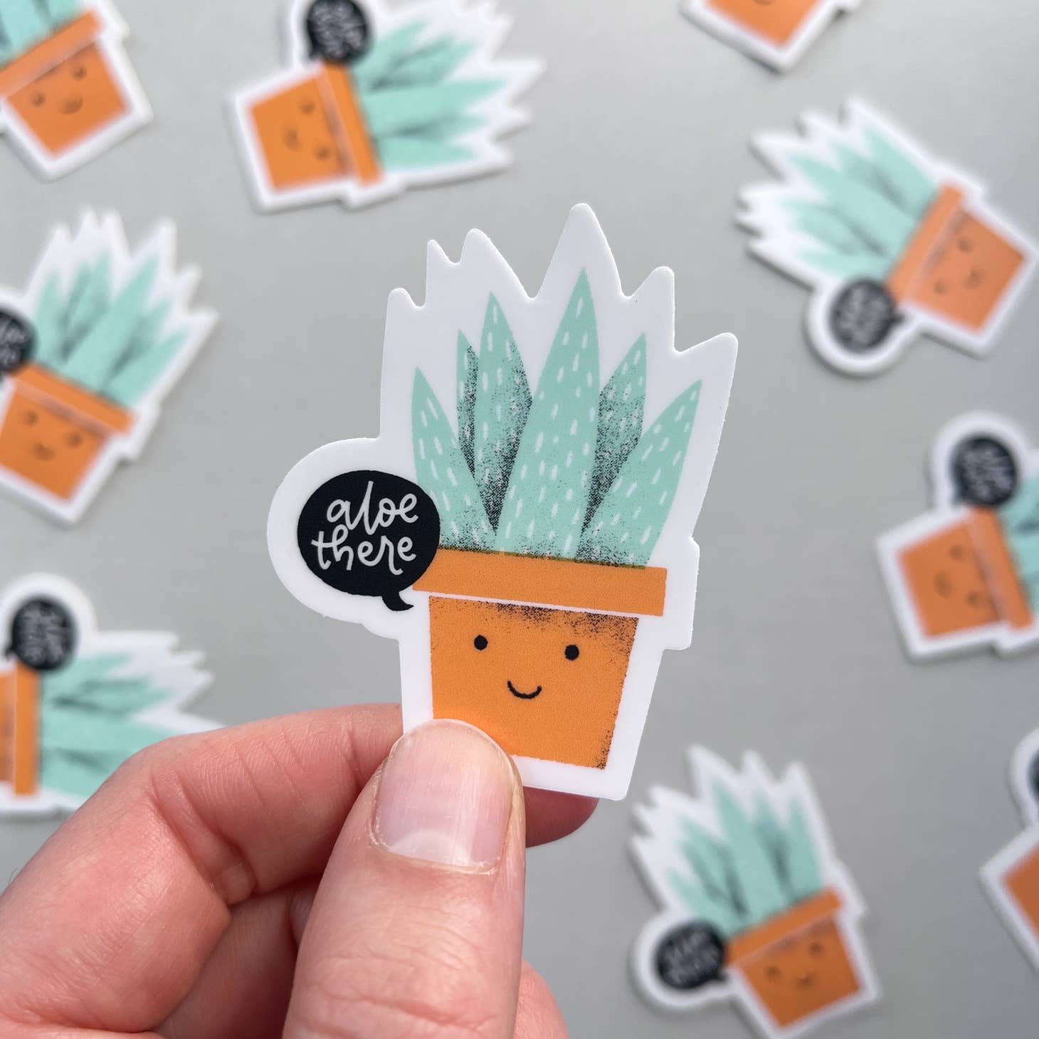 Aloe There Sticker