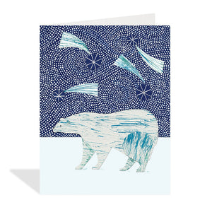 Halfpenny Postage Polar Bear Card