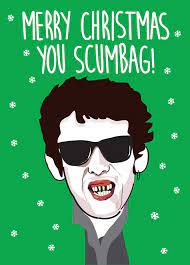 Merry Christmas You Scumbag! Card