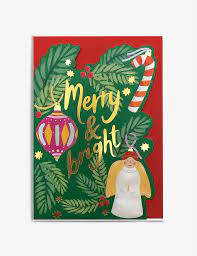 Merry And Bright Tree Card