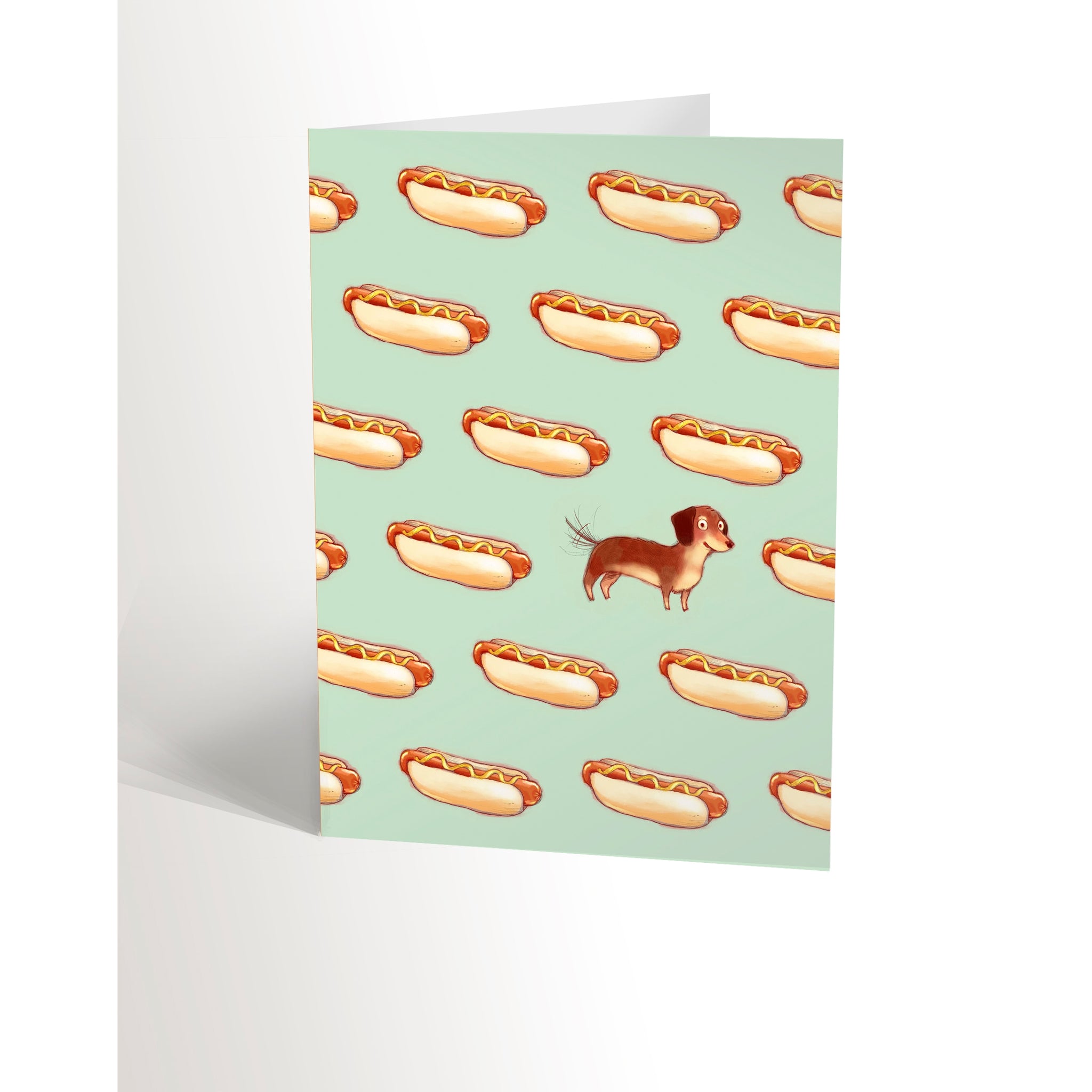 Valérie Boivin Hot Dog Card