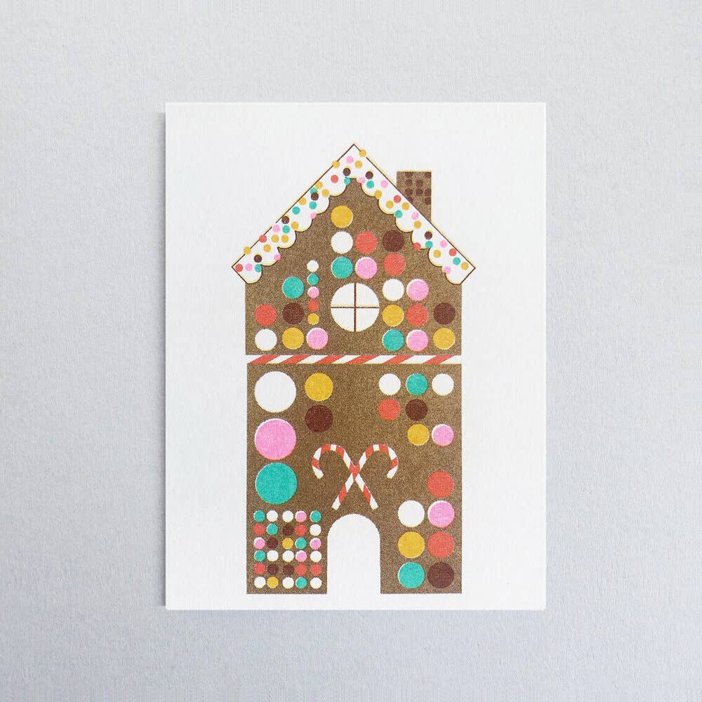 Scout Editions Gingerbread House Mini Card
