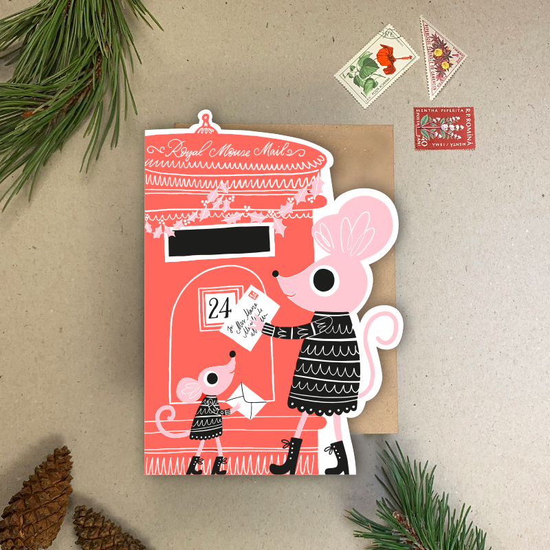 Royal Mouse Mail Card