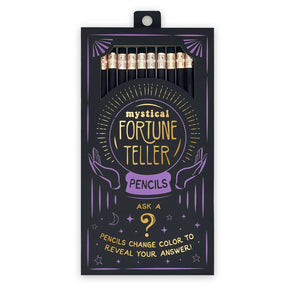 Mystical Fortune Teller, Set Of 10 Pencils