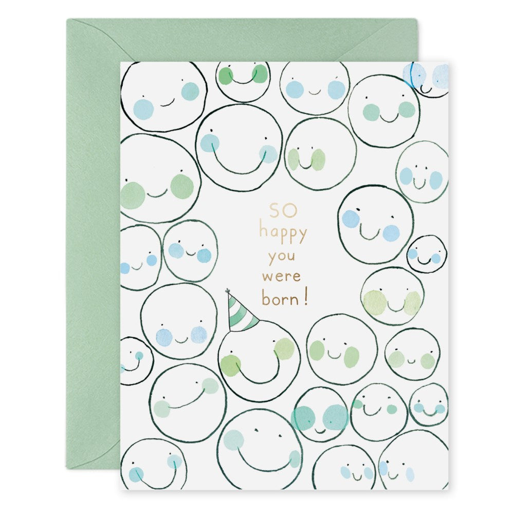 E Frances So Happy You Were Born! Card