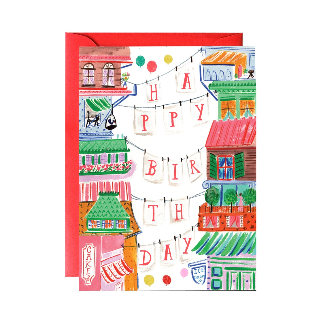 Mr. Boddington's Studio Happy Birthday Laundry Card