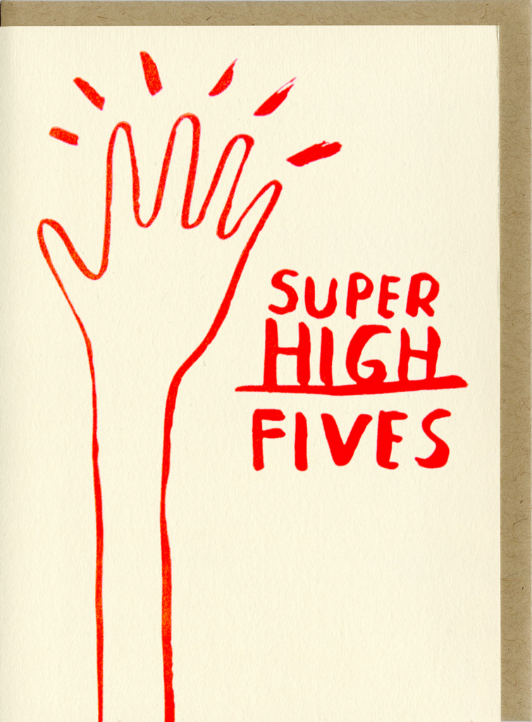 People I've Loved Super High Fives Card