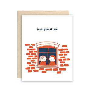 Just You & Me Card