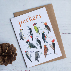For The Pun Of It Peckers Card