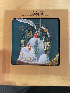 Happy Christmas Snow Globe, Box of 10 Cards