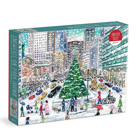 Snowfall On Park Avenue, 1000 Piece Puzzle