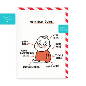 Gemma Correll New Baby Guide Card