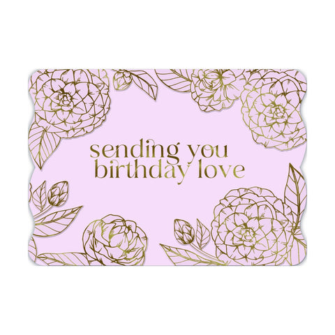 Sending You Birthday Love Card