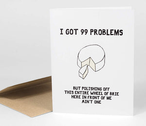 Brie Problems Card