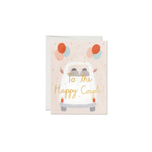 To The Happy Couple Car Card