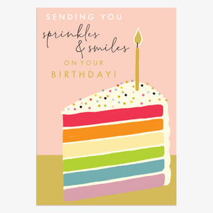 Sending You Sprinkles & Smiles On Your Birthday Card