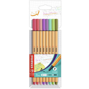 Stabilo Pen Point 88, 2022 Colours 8 Pack